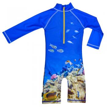 Costum De Baie Coral Reef Marime 74- 80 Protectie Uv Swimpy
