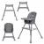 Scaun de masa 4 in 1 kidwell eatan gray