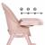 Scaun de masa 4 in 1 kidwell eatan pink