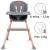 Scaun de masa 4 in 1 kidwell eatan wood gray