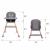 Scaun de masa 4 in 1 kidwell eatan wood gray