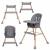 Scaun de masa 4 in 1 kidwell eatan wood gray