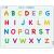 Puzzle Alfabetul Limbii Engleze, 26 piese Larsen LRLS13-GB