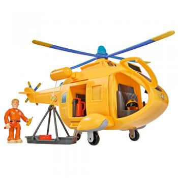 Elicopter Simba Fireman Sam Wallaby II cu figurina si accesorii