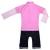 Costum De Baie Pink Ocean Marime 74- 80 Protectie Uv Swimpy