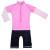 Costum De Baie Pink Ocean Marime 86- 92 Protectie Uv Swimpy