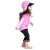 Costum De Baie Pink Ocean Marime 98- 104 Protectie Uv Swimpy