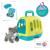 Set Smoby Veterinary Case, trusa veterinar cu pisica, cusca de transport si accesorii