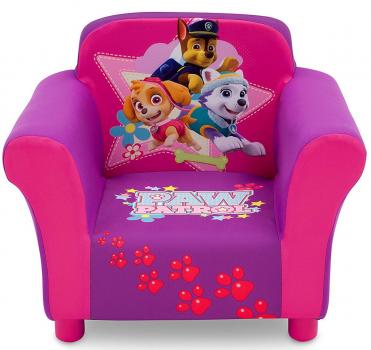 Fotoliu Cu Cadru Din Lemn Paw Patrol Girl