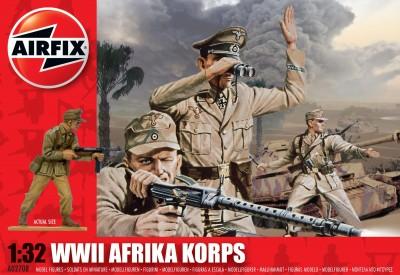 Kit Constructie Si Pictura Soldat Afrika Korps