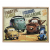 Set 3 puzzle-uri lemn Disney Cars cu cutie