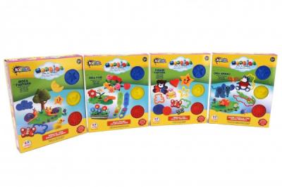 Set Tematic Plastilina Cu Forme Flori Sau Animale