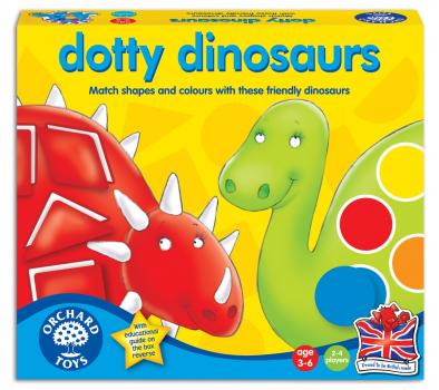 Joc Educativ Dinozaurii Cu Pete Dotty Dinosaurs