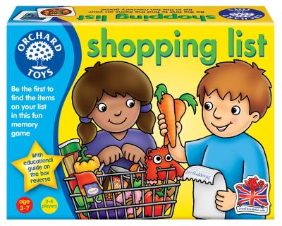 Joc Educativ In Limba Engleza Lista De Cumparaturi Shopping List