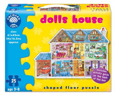 Puzzle De Podea Casa (25 Piese) Dolls House Jigsaw