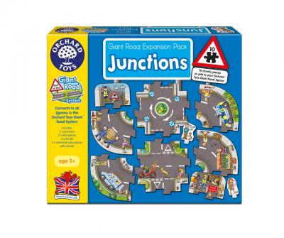 Puzzle Gigant De Podea Intersectii (10 Piese) Giant Road Expansion Pack Junction