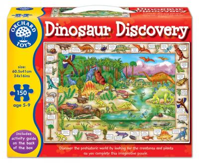 Puzzle In Limba Engleza Lumea Dinozaurilor (150 Piese) Dinosaur Discovery