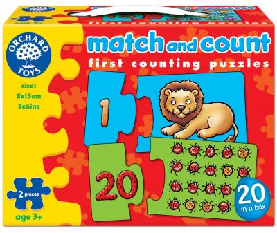 Puzzle Potriveste Si Numara De La 1 La 20  Match And Count