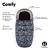 Petite&Mars - Sac de iarna impermeabil Comfy, 4 in 1, Cu blanita si interior din fleece, Universal, Pentru carucior, 100 x 55 cm, Roz