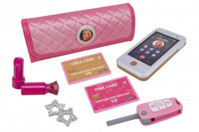 Geanta portfard Globo pentru fetite cu telefon si accesorii