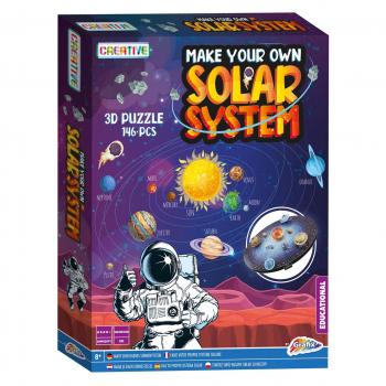 Puzzle 3D - Sistemul solar (146 piese)