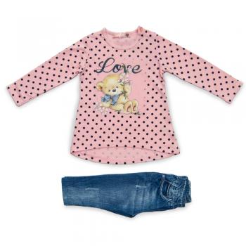 Set Bluza Si Jeans Jns