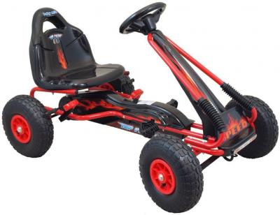 Kart Cu Pedale Speed Fever Red