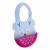 Baveta din silicon soft baby bib (culoare: galben)