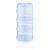 Recipient lapte praf babyjem cu 3 compartimente (culoare: alb)