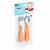Set tacamuri din inox pentru copii babyjem (culoare: roz)