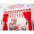 Joueco - Jucarie de lemn in lemn certificat FSC, 2 in 1, Teatru si magazin, Cu accesorii, 110 x 68.5 x 23 cm, 3 ani+, Multicolor