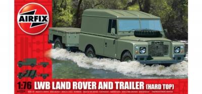 Kit Constructie Airfix Lwb Land Rover Si Trailer