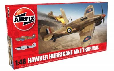 Kit Constructie Airfix Avion Hawker Hurricane Mk.i  Tropical