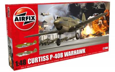 Kit Constructie Airfix  Curtiss P-40b Warhawk