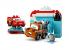 Distractie la spalatorie cu lightning mcqueen si mater
