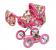 Carucior 2 in 1 pentru papusi Ruby Wild Patterns