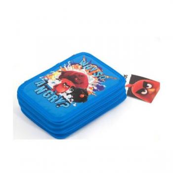 Penar Neechipat 3 fermoare Angry Birds Negru cu Albastru Pigna