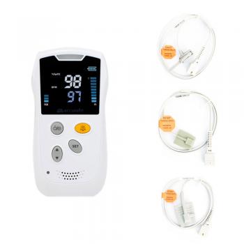 Pulsoximetru portabil Accurate HS10A, senzor neonatal, senzor pediatric, senzor adulti, display...