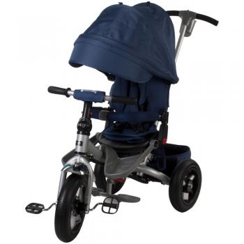 Tricicleta multifunctionala Little Tiger T400 - Sun Baby - Albastru