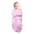 Sistem de infasare pentru bebelusi 0-3 luni roz Clevamama
