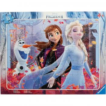 Puzzle tip rama frozen, 35 piese