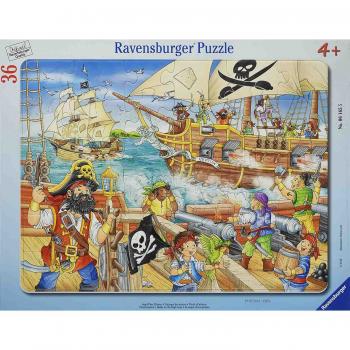 Puzzle tip rama batalie pe mare, 36 piese