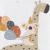 Ceba Baby - Saltea de infasat moale Giraffe, Fara ftalati, 70 x 50 cm, Alb/Bej