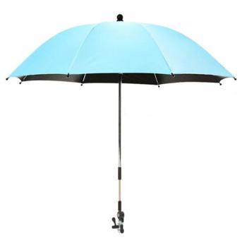 Umbrela pentru carucior, albastru, 75cm