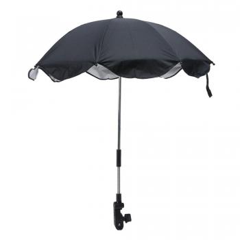 Umbrela pentru carucior, negru, 65.5cm