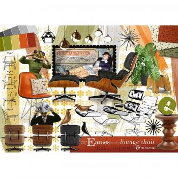 Puzzle eames design clasic, 1000 piese