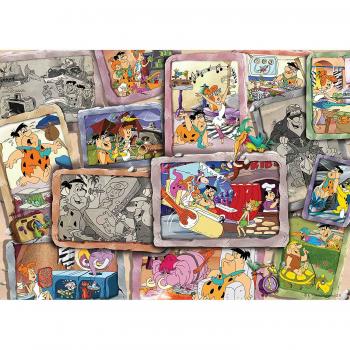 Puzzle familia flinstones, 1000 piese