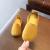 Balerini tip piele intoarsa (culoare: crem, marime: 25)