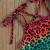 Costum de baie cu volan si bretelute (marime: 90, model: flamingo)