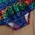 Costum de baie cu volan si bretelute (marime: 110, model: pete multicolore)